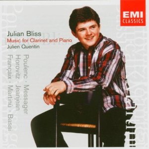 ジュリアン・ブリス ：Various: Music for Clarinet and Piano (2004)